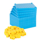 Miniland - MLE95151 Ensemble de base dix-Contient 121 pièces, 24 activités en plastique, 15 cartes en plastique et un guide didactique.