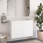 Modway - Bryn Support mural de 36" Vanité de salle de bain (lavabo non inclus) - Blanc-Construction murale