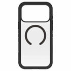 OtterBox - Étui Defender Pro XT MagSafe avec Contrôle de la Caméra pour iPhone 17 Pro Max - Côté obscur Noir-Les couvercles de port bloquent la poussière et la saleté