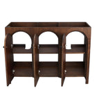 Modway - Appia 48" Armoire de toilette de salle de bain (lavabo non inclus) - Noyer-8