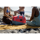 RovR - TravelR 36 Can Soft Cooler Duffel avec bandoulière - Corail-Compartiment frontal zippé facile d’accès avec pochette pour objets de valeur résistante aux rayures et deux poches ouvertes