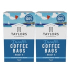 Taylors of Harrogate - Sachets de café décaféiné - 75 g - paquet de 2-Comprend 2 boîtes de sachets de café décaféiné Taylors (75 g par boîte)