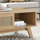 Modway - Soma Table basse - Chêne-MDF et panneau de particules