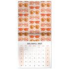 Mead - Calendrier décoratif Cat Coq 2027, 12 po x 12 po, bilingue-Couvre une période de 16 mois pour une planification prolongée