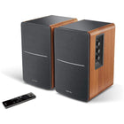 Edifier - R1280DBs Enceintes de bibliothèque alimentées Bluetooth au design classique et au son moderne avec sortie de caisson de basses - Brun-Entrées numériques optiques et coaxiales pour permettre une connexion sans perte à la plupart des téléviseurs et ordinateurs