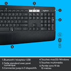Logitech - Ensemble clavier et souris sans fil MK850, anglais-Profitez d'un confort optimal sans renoncer à votre productivité grâce à l'ensemble puissant MK850 Performance.