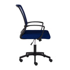 Chaise de bureau Cooper Mesh de CorLiving - Bleu-Rembourrage durable : Coussin d’assise recouvert d’un tissu durable résistant à l’usure.
