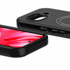 Avana - Étui Ice avec Magnets pour Google Pixel 10a - Noir-Aimants extra-puissants