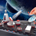 Circuiterie de station spatiale Discovery-Fonctionne à piles : Chaque expérience requiert des piles aa (6 en tout, non incluses) pour faire fonctionner les modules