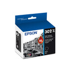 Epson - T302 Cartouche d'encre - Grande capacité - Noir-Textes nets et couleurs brillantes pour des impressions de grande qualité, encre à séchage rapide