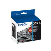 Epson - T302 Cartouche d'encre - Grande capacité - Noir-Textes nets et couleurs brillantes pour des impressions de grande qualité, encre à séchage rapide