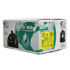 Eco II - Sacs à ordures Oxo-Biodégradable - 30 po x 38 po - regulier - clair tinté - 25/rouleau - paquet de 200-Paquet de 200
