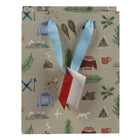 General Supply Goods + Co - Sac-cadeau moyen - Motif des Fêtes-Poignées doubles durables pour faciliter le transport