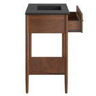 Modway - Zaire 36" Vanette de salle de bain - Noir noyer-9