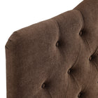Modway - Annabel Mélange de lin premium Tête de lit jumelée, Cacao-7
