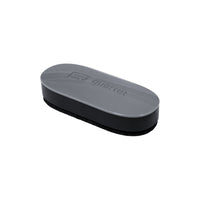 Quartet - Effaceur magnétique ovale pour tableau blanc - 4 3/4" x 2" x 1" - Gris-COMPACTE ET CONFORTABLE : Avec sa forme ovale et des dimensions de 4 3/4 po x 2 po x 1 po, elle tient confortablement dans votre main. 
