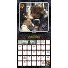 DateWorks - Calendrier Mural 16 Mois Star Wars de 2025 - 12 po x 12 po - Bilingue-13 images de haute qualité imprimées sur du papier Premium.