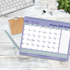 Blueline - 2026 Calendrier mensuel - 11 po x 8-1/2 po - Bilingue-Sections pour notes sur chaque page 