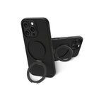 Dbramante1928 - Iceland Ultra D3O Kickstand MagSafe pour iPhone 16 Pro - Noir-S'enclenche rapidement et s'adapte parfaitement à votre téléphone sans ajouter de volume