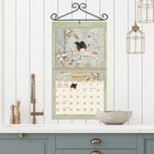 Lang - 2026 Oiseaux Dans Le Jardin Calendrier Mural Deluxe Mensuel - 30,5 cm l x 30,5 cm H - Anglais-Comprend un étui cadeau gaufré façon lin assorti