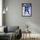 William Nylander Toronto Maple Leafs - Toile encadree - 22" x 31"-Prêt à accrocher - livré entièrement assemblé