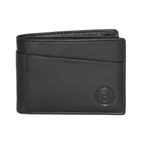 Club Rochelier - Portefeuille mince pliable pour homme avec carte d'identité amovible - Noir-10 emplacements pour cartes de crédit