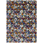 Modway - Arisa Mosaïque hexagonale géométrique Tapis de 5 pi l x 8 pi L - Multicolore-Tapis en mosaïque hexagonale géométrique