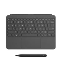 Microsoft - Clavier bilingue Surface Pro 12 po avec stylet fin ardoise-Transformez votre Surface Pro de 12 po1 en un ordinateur portable puissant pour élargir vos options d’utilisation