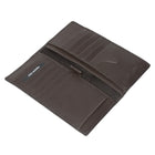 Club Rochelier - Portefeuille pochette à chéquier - Marron-Cuir véritable