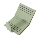 Champs - Porte-cartes à rabat Iconic - Vert-Poche arrière zippée