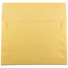 JAM Paper Enveloppes d'invitation métalliques A8 - 5,5 x 8,125 po - Stardream Gold - paquet de 25-Taille : A8 (5,5 x 8,125 pouces)
