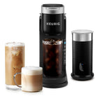 Keurig  - Cafetière une tasse à la fois et mousseur K-Café  Barista Bar​-Mousseur chaud et froid : Utilisez n’importe quel lait frais ou substitut laitier, comme des boissons d’avoine, d’amande ou de soya