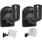 Mount-It! - Paire de supports muraux universels à profil bas pour enceintes-10