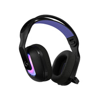 Logitech - G522 Lightspeed, casque gaming sans fil - microphone à bande passante complète - audio avancé - triple connectivité - Noir-Votre look vous appartient: découvrez le design audacieux et élégant de ce casque de gaming RVB, doté d’un éclairage latéral personnalisable optimisé par LIGHTSYNC RVB avec jusqu’à 16,8 millions de couleurs