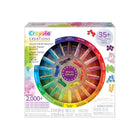 Crayola - Ensemble de perles Creations Colour Theory-CE QUI EST INCLUS : Cet ensemble comprend une station de bijouterie, 18 tubes de perles, un assortiment de perles (80 g), 6 couleurs d'élastique, une roue des couleurs, une cuillère à perles et des instructions