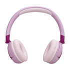 JBL - Junior 320BT Casque supra-auriculaire sans fil pour enfant - Mauve-Utilisez l’application JBL Headphones pour obtenir des rapports en temps. réel pour savoir pendant combien de temps et à quel volume votre enfant. écoute sa musique