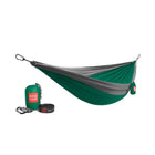 Grand Trunk - Hamac Double Deluxe avec sangles - Vert et charbon-Coutures renforcées à triple verrouillage