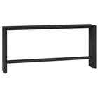 Hudson&Canal - Console Osman 64" L - Grain noir-Un design contemporain moderne pour votre entrée, votre salon, votre bureau et plus encore