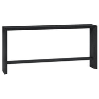Hudson&Canal - Console Osman 64" L - Grain noir-Un design contemporain moderne pour votre entrée, votre salon, votre bureau et plus encore