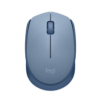 Logitech - M171 Souris Sans Fil pour PC, Mac, Ordinateur portable, 2,4 GHz avec Mini-récepteur USB - Blue Gris-Connexion instantanée: connectez-vous en 3 secondes à votre ordinateur via un récepteur USB puissant et fiable qui se branche sur le port USB de votre ordinateur.
