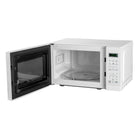 Commercial Chef - Four à micro-ondes de comptoir de 0,7 pi³ et 700 W - Blanc-Menus prédéfinis : Ce petit micro-ondes de comptoir réchauffe les aliments courants en appuyant simplement sur un bouton. Les menus préétablis de ce micro-ondes de 0,7 pi³ comprennent du maïs soufflé, des patates, de la pizza, des légumes congelés et plus encore.