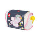 Janod - Ensemble de jouets pour chambre d'enfant et table à langer-Comprend un sac à couches qui se transforme en table à langer.