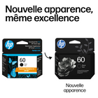 HP 60 Cartouche d’encre noire d’origine (CC640WN)-Compatibilité: HP Deskjet D2530, D2545, F2430, F4224, F4440, F4480. HP ENVY 100, 110, 111, 114, 120. HP Photosmart C4640, C4650, C4680, C4780, C4795, D110.