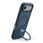 AXS - PROShield Stand MagSafe Compatible Apple iPhone Air - Bleu-Pied rotatif à 360° pour visionnement en mode portrait ou paysage