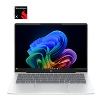HP - Ordinateur portable OmniBook 5 14 po Copilot+ - Snapdragon X - 512 Go SSD - 16 Go RAM - Windows 11 Famille-Spécifications et résolution de l'écran : 14 pouces de diagonale, 2K (1920 x 1200), OLED, temps de réponse de 0,2 ms, UWVA, micro-bord, BrightView, Low Blue Light