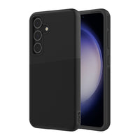 AXS - PROTech Plus étui mince anti-choc avec double couche pour Samsung Galaxy S24 - Noir-Résistant aux chutes jusqu’a 10 pieds