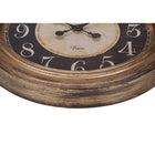 Monarch Specialties - Horloge - 18 po Rond - Horloge Murale - Brun Antique - Traditionnel-Aucun assemblage n'est nécessaire, il suffit d'insérer une pile AA (non incluse) pour une installation rapide et facile