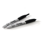 Sharpie - Marqueurs permanents − Pointe rétractable ultra-fine − Noir − Paquet de 3-Permanent sur la plupart des surfaces sur lesquelles il est difficile d'écrire  