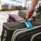 Travelon - Étiquettes de bagages de couleurs assorties - Bolds - Lot de 4-Retirez le bracelet et faites-le pivoter pour révéler l'adresse, le téléphone et l'adresse électronique