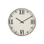 Monarch Specialties - Horloge - 20 po Rond - Horloge Murale - Noir - Blanc - Moderne-Cette horloge murale ronde de 20 pouces, élégante et moderne, est dotée d'un motif numérique romain noir imprimé sur fond blanc, pour un ajout chic à votre décoration intérieure